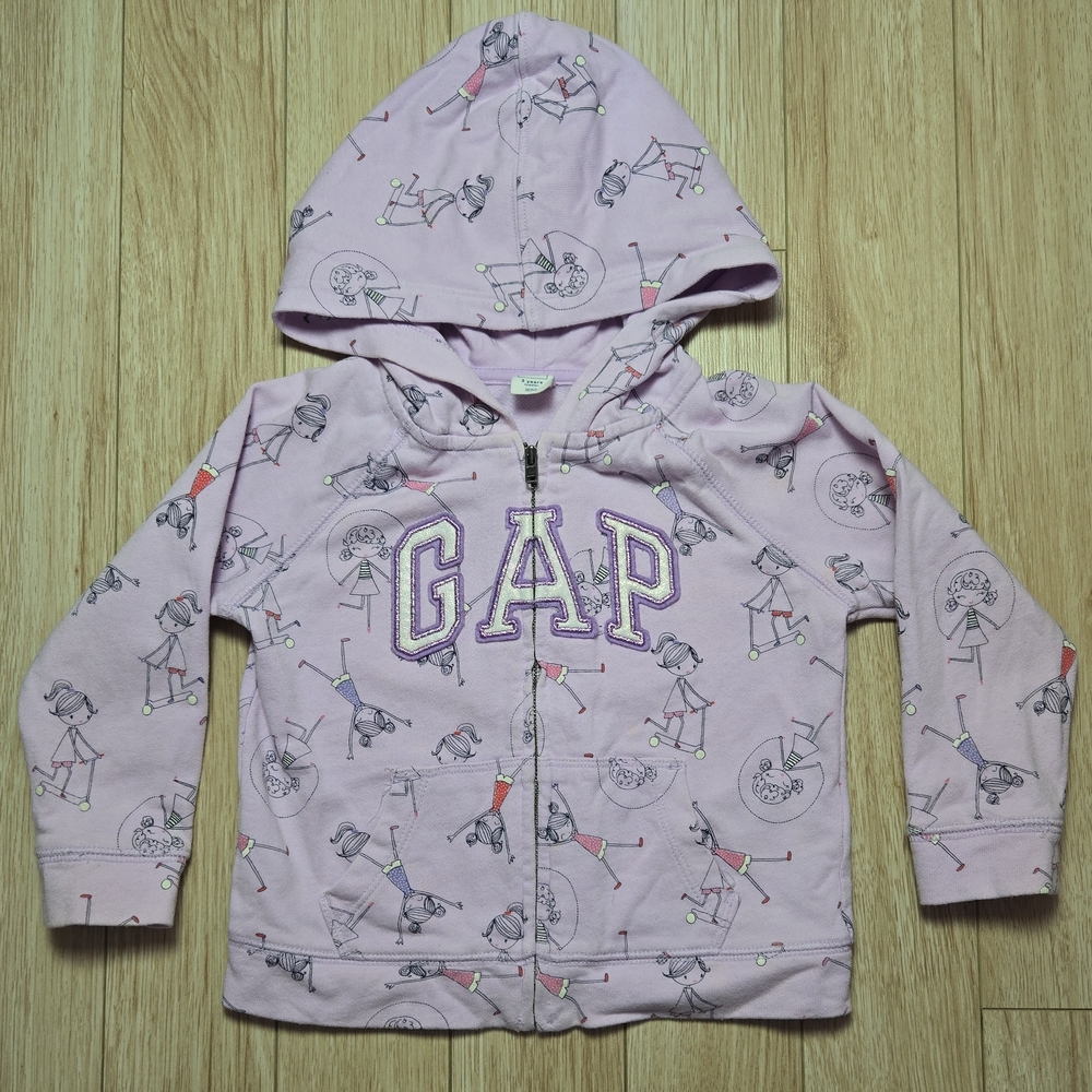 GAP Kids Lavender Hoodie with Fun Print
